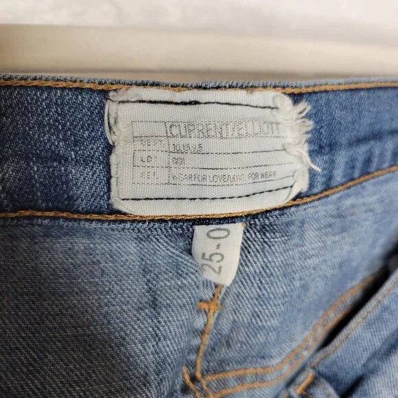 Current Elliott Women's Size 25 Jeans The Traveler Button Fly Distressed - Picture 5 of 6